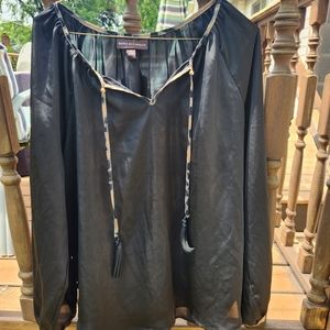 Dana Buchman Black Tops Size Large